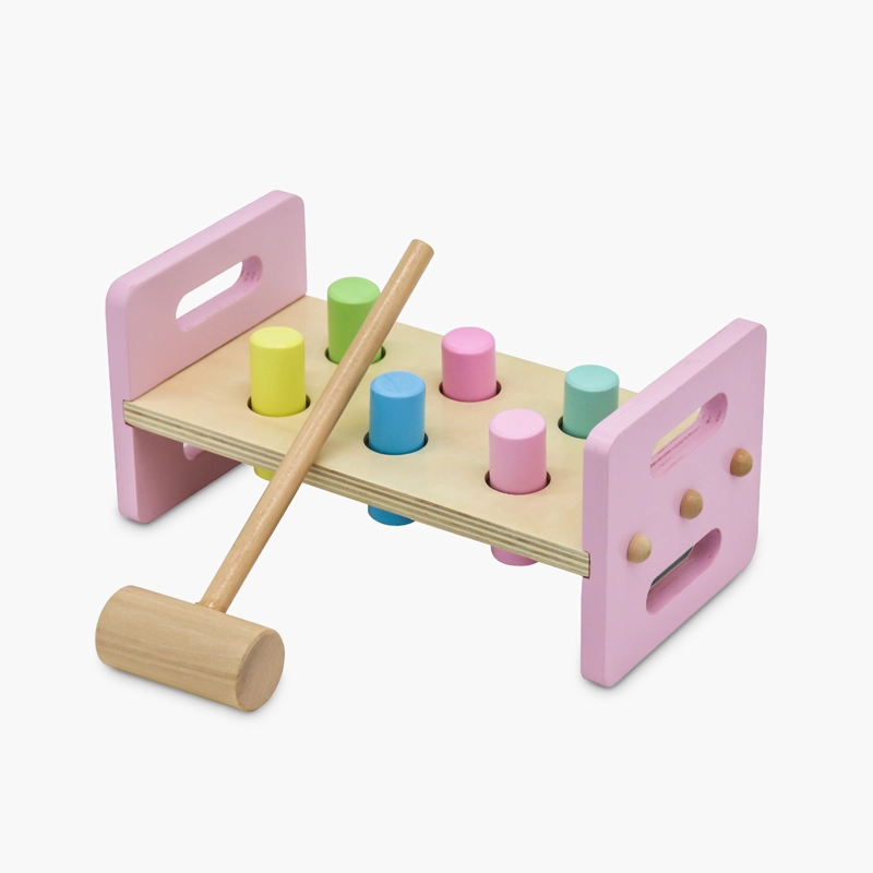 SET INFANTIL DE MADERA JOSEFA ROSADO FORM - 2