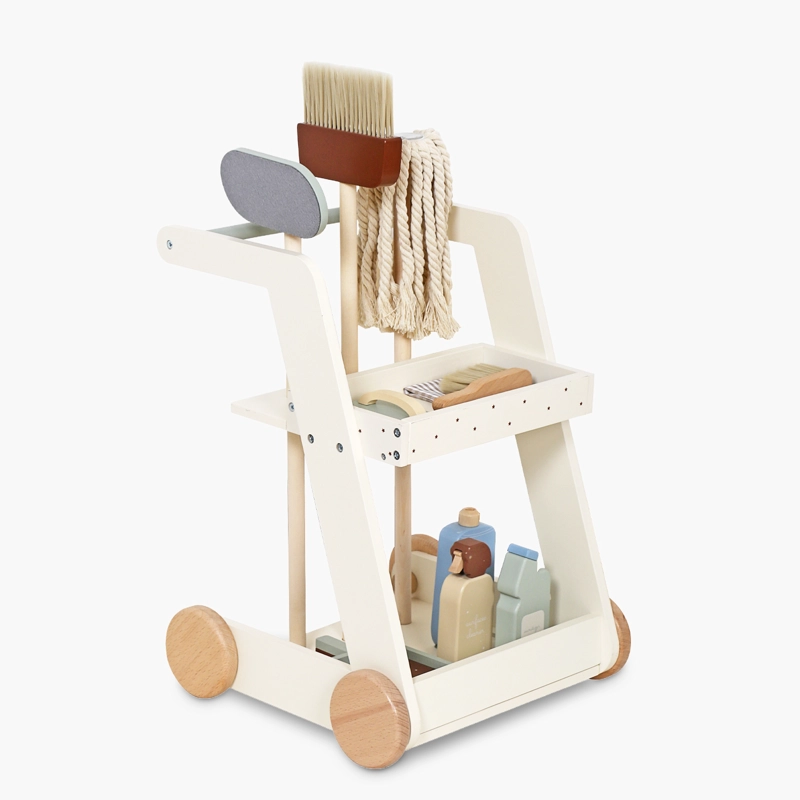 SET DE LIMPIEZA INFANTIL DE MADERA MULTICOLOR FORM - 1