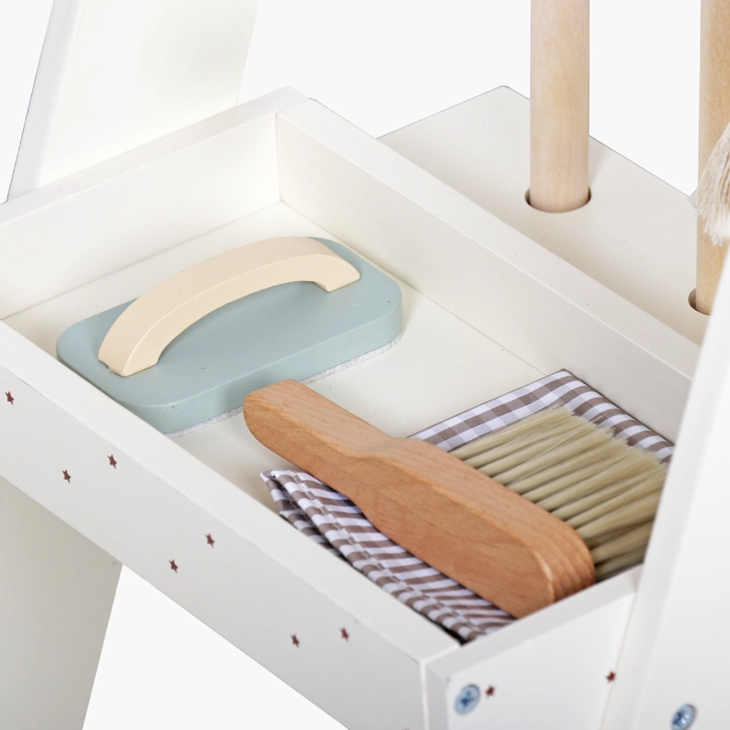 SET DE LIMPIEZA INFANTIL DE MADERA MULTICOLOR FORM - 4