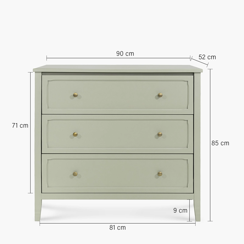 COMODA AMALIA VERDE CLARO FORM - 9