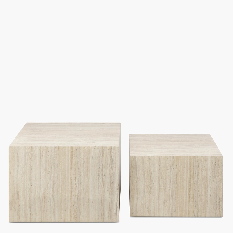 MESA DE CENTRO DICE DUO NATURAL FORM - 3