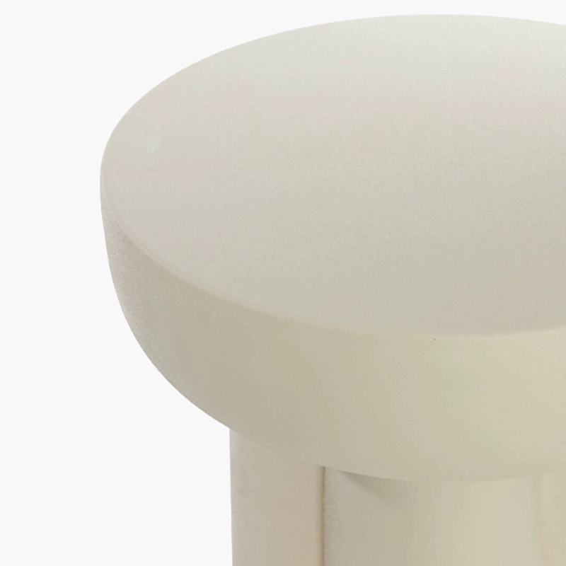 MESA LATERAL MIKOLA CREMA FORM - 4