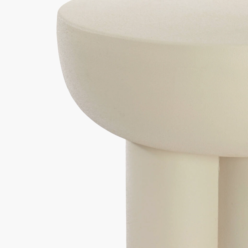 MESA LATERAL MIKOLA CREMA FORM - 5