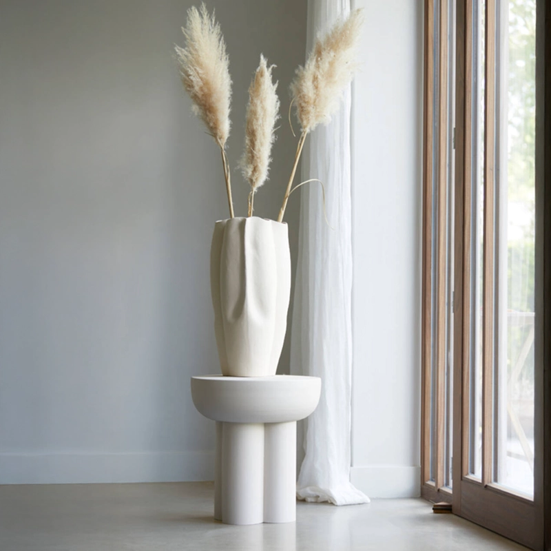 MESA LATERAL MIKOLA CREMA FORM - 8