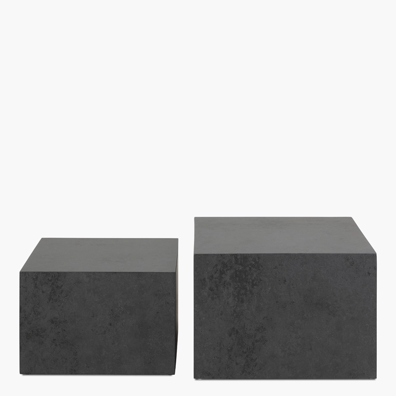 MESA DE CENTRO DICE DUO NEGRO FORM - 3