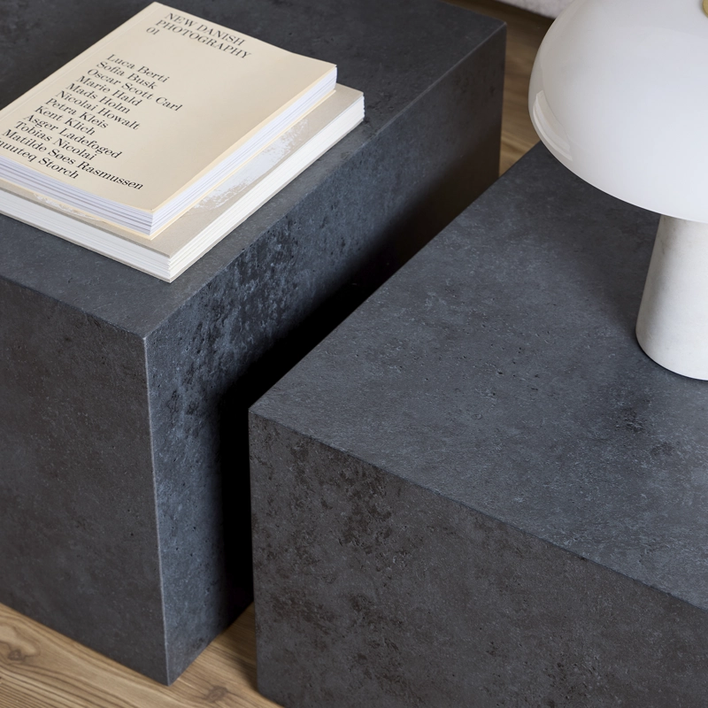 MESA DE CENTRO DICE DUO NEGRO FORM - 8