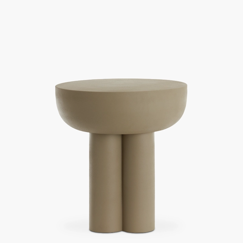 MESA LATERAL MIKOLA GRIS FORM - 1