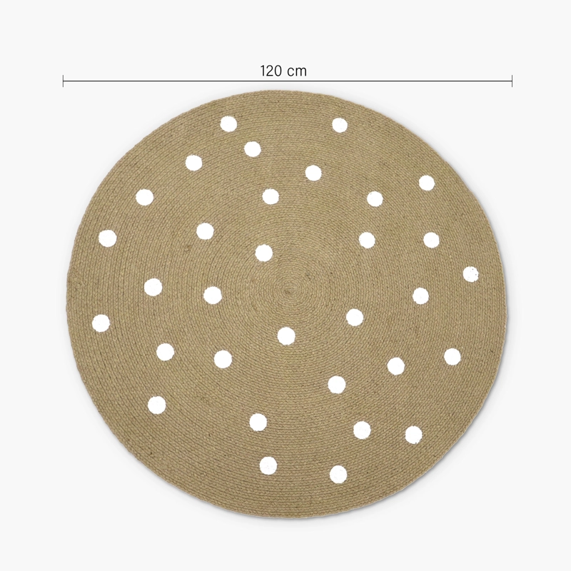 ALFOMBRA DOTS DIAM 120 FORM - 3