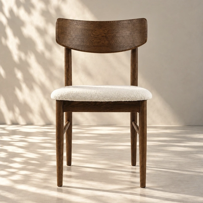 SILLA MADERA PIERCE NOGAL FORM - 2