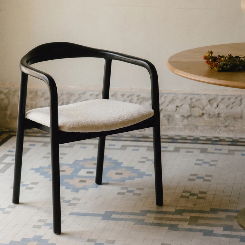 SILLA MADERA BALTIMORE NEGRO FORM - 2