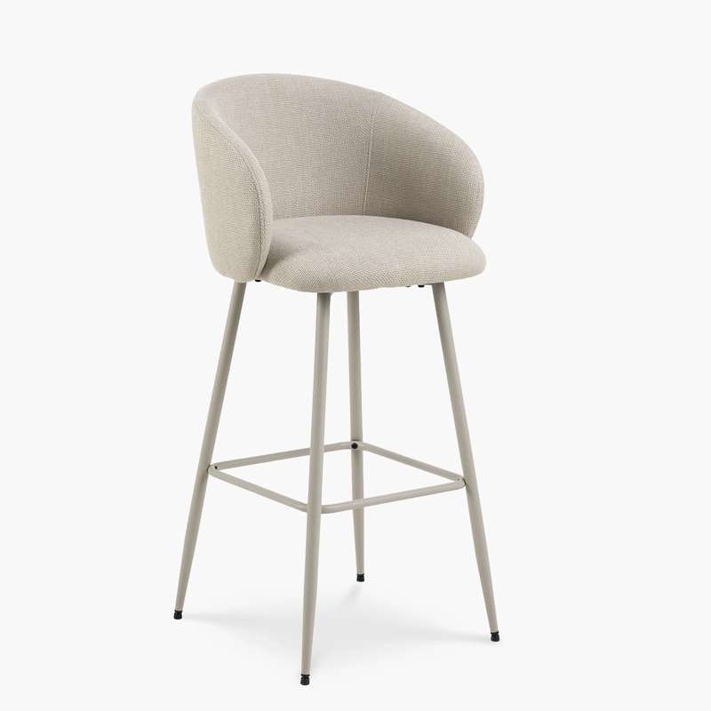 PACK 2 TABURETE ELEANOR BEIGE FORM - 3