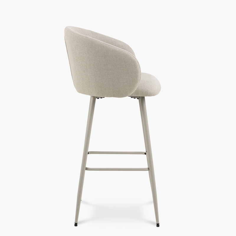 PACK 2 TABURETE ELEANOR BEIGE FORM - 4