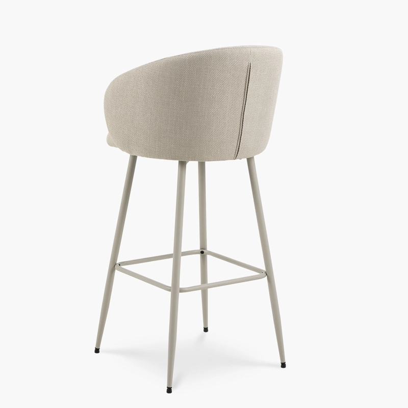 PACK 2 TABURETE ELEANOR BEIGE FORM - 6