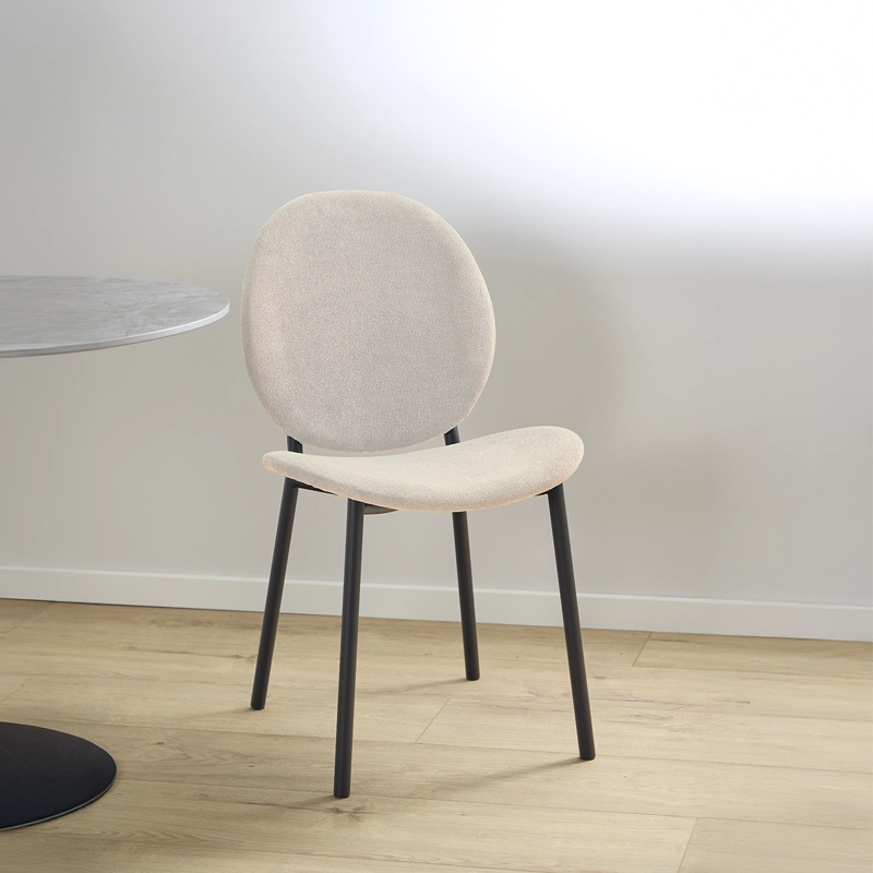 SILLA TAPIZ CLIFF BEIGE FORM - 2