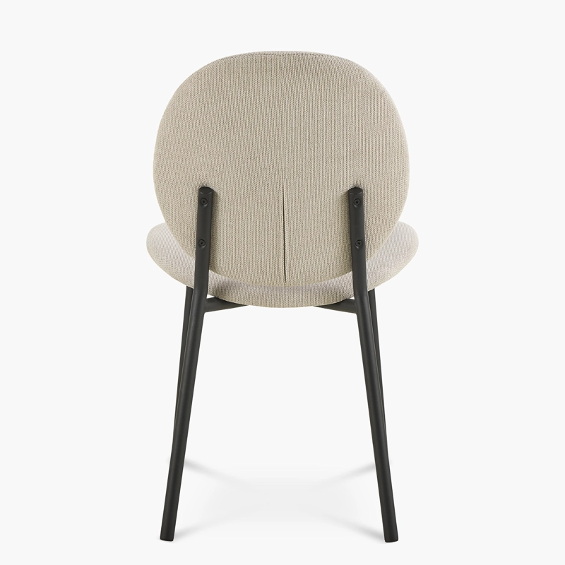 SILLA TAPIZ CLIFF BEIGE FORM - 5