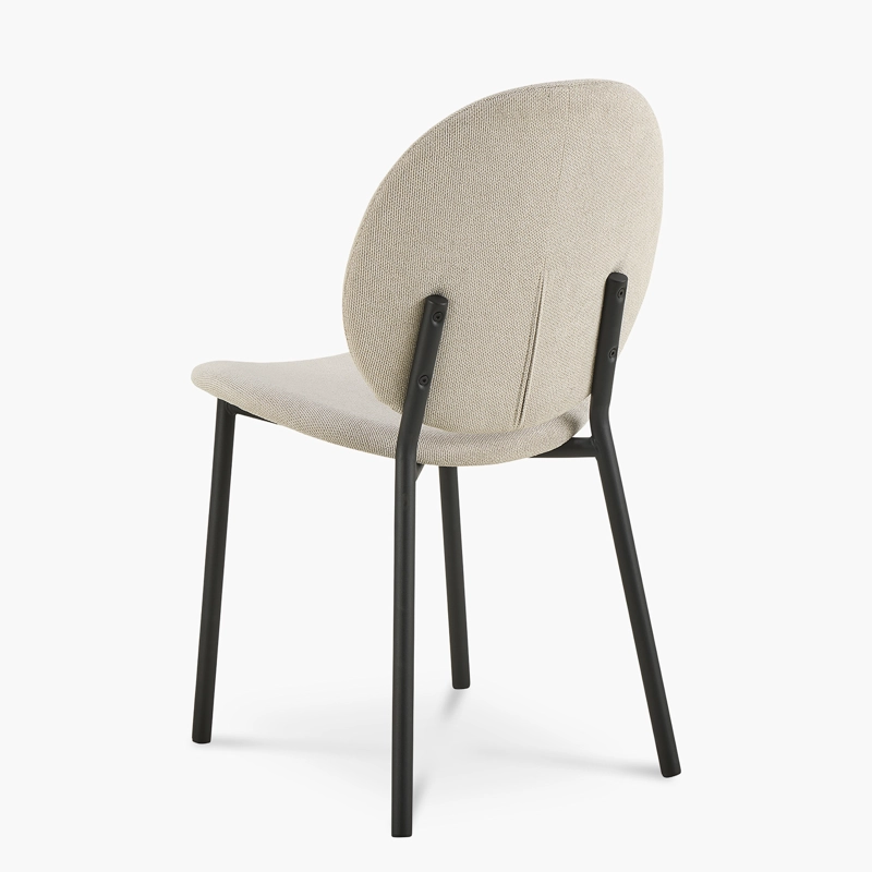 SILLA TAPIZ CLIFF BEIGE FORM - 6