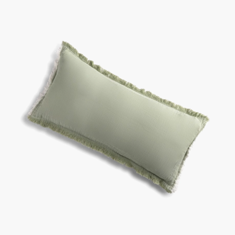 FUNDA COJIN LAYER2 VERDE 30X60 CALMA HOUSE - 1