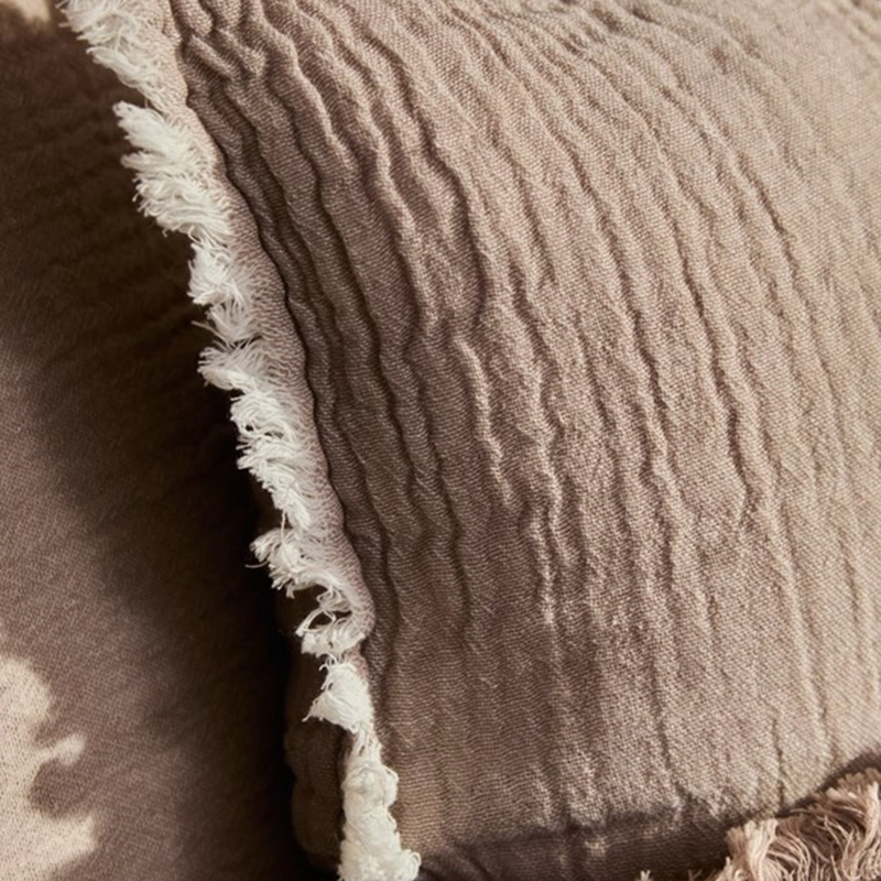 FUNDA COJIN LAYER2 45X45 PIEDRA CALMA HOUSE - 4