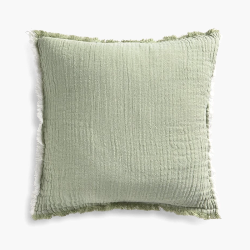 FUNDA COJIN LAYER2 60X60 VERDE CALMA HOUSE - 1