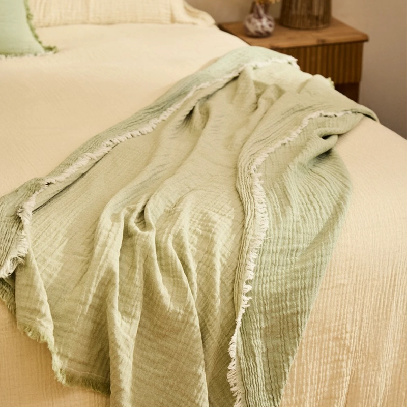 MANTA LAYER2 VERDE 120X180 CALMA HOUSE - 2