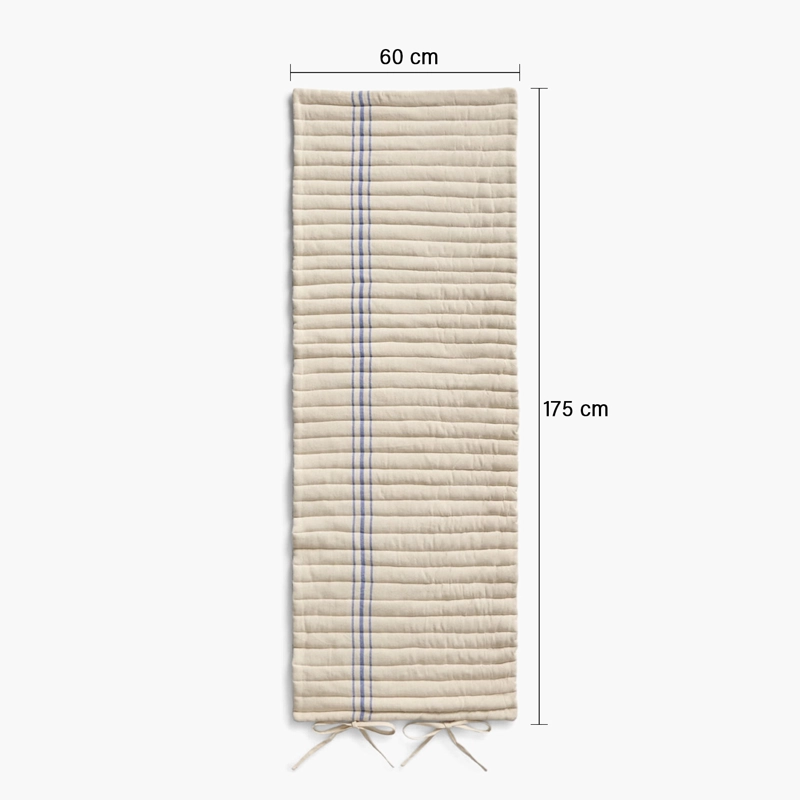 COJIN DE REPOSERA BARI 60X175X2 AZUL CALMA HOUSE - 6