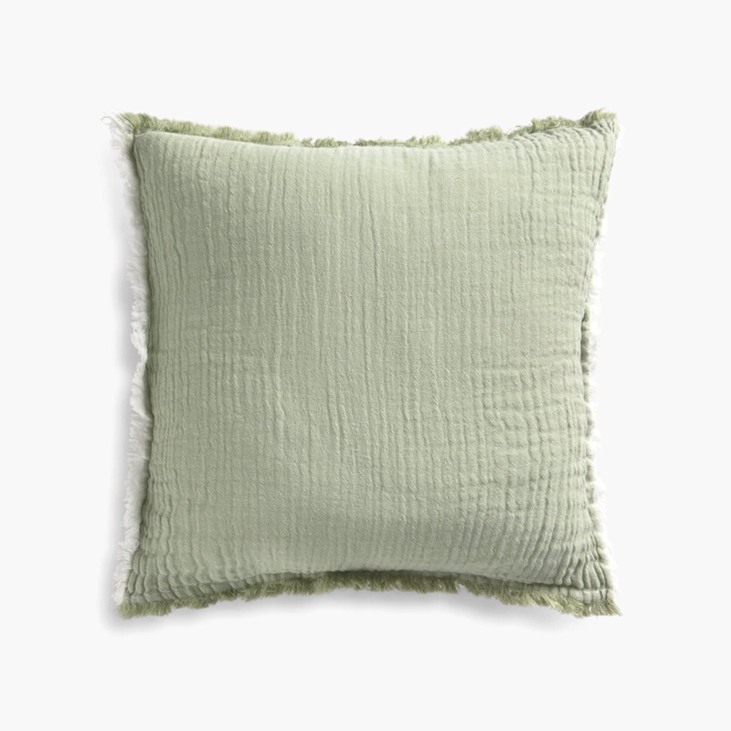FUNDA COJIN LAYER2 45X45 VERDE CALMA HOUSE - 1
