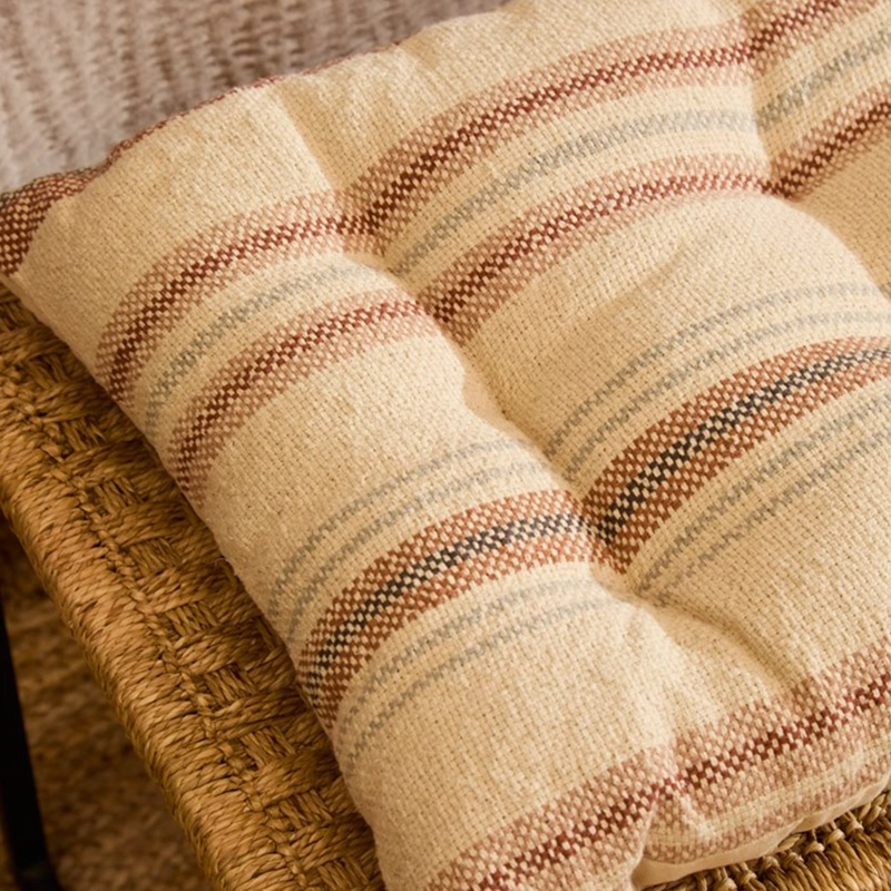 COJIN DE BANQUETA PERU TIERRA 120X40X4 CALMA HOUSE - 3