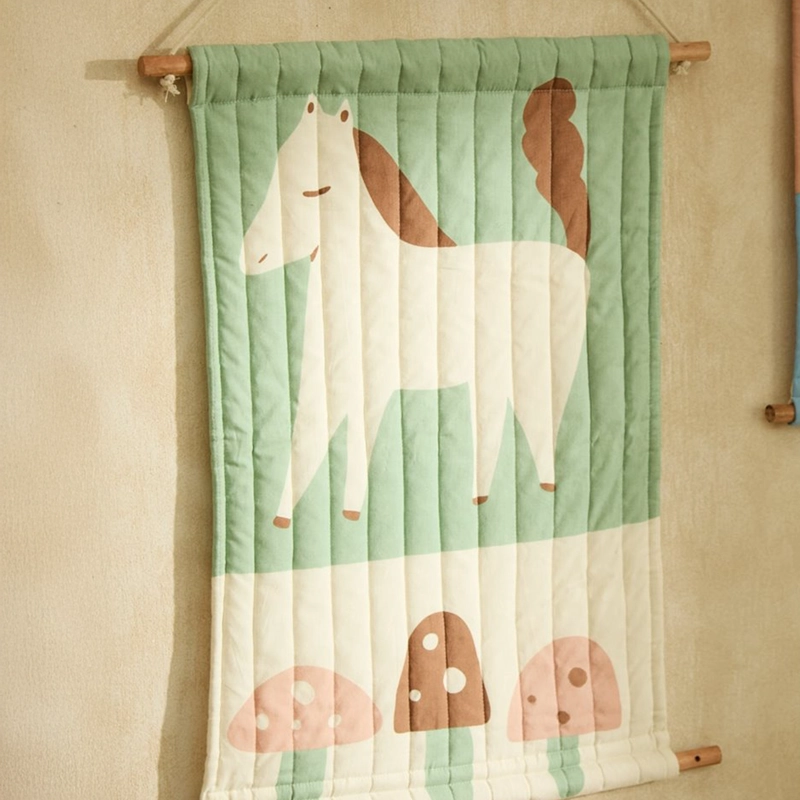 DECORACION DE PARED INFANTIL CAMP 60X40 CALMA HOUSE - 2