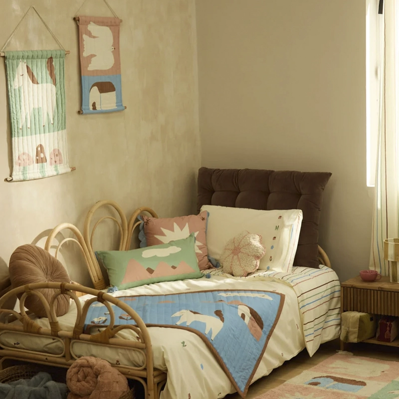 DECORACION DE PARED INFANTIL CAMP 60X40 CALMA HOUSE - 3