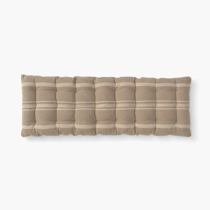 COJIN DE BANQUETA SORENTO PIEDRA 120X40X4 CALMA HOUSE - 1