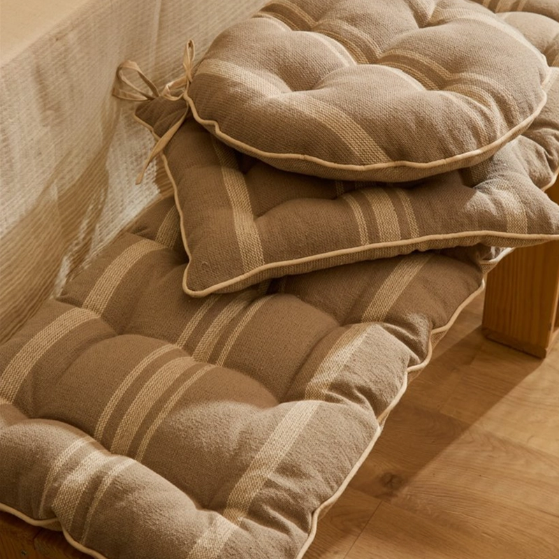 COJIN DE BANQUETA SORENTO PIEDRA 120X40X4 CALMA HOUSE - 5