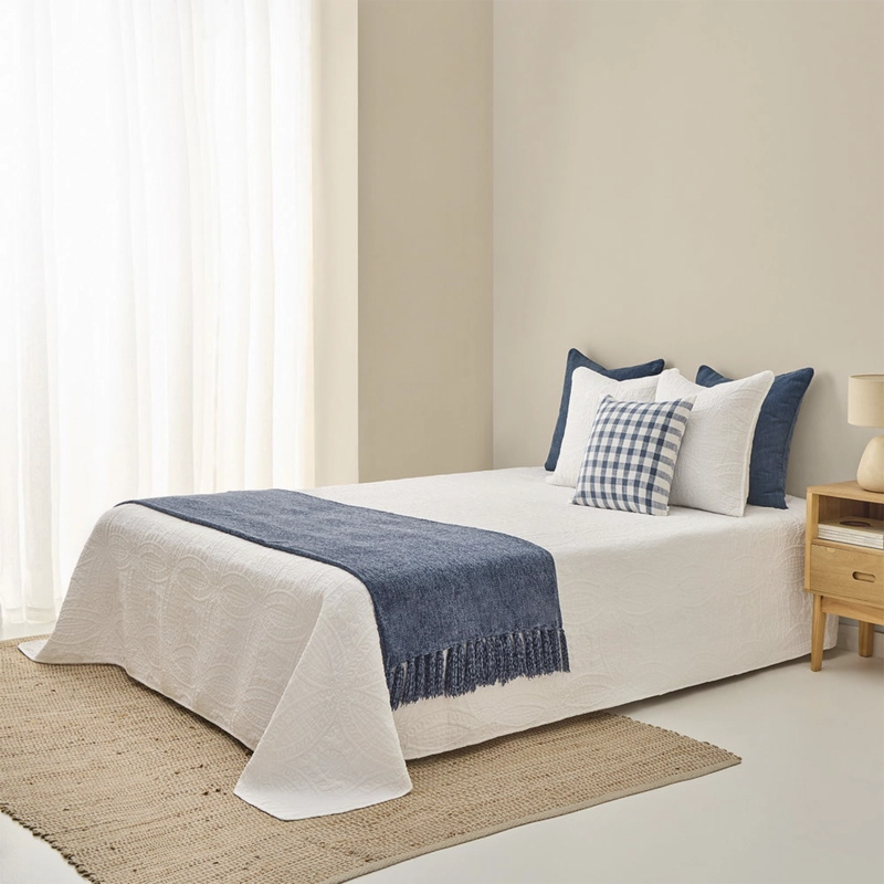 COLCHA FOFALU 240X270 (CAMA 2 PLAZAS O QUEEN) TEXTURA - 2