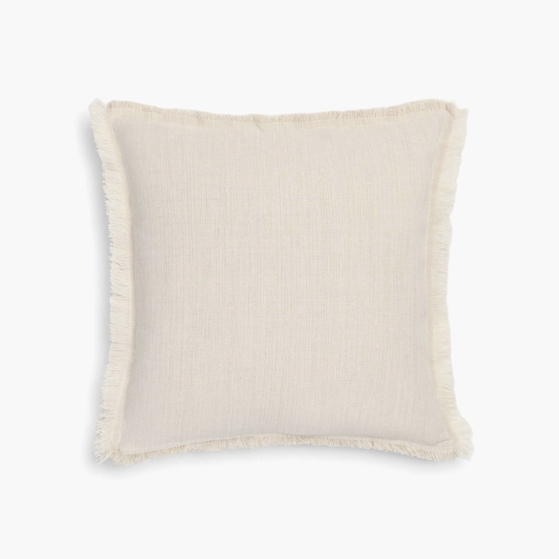 FUNDA COJIN GRISFU 45X45 CRUDO TEXTURA INTERIORS - 1