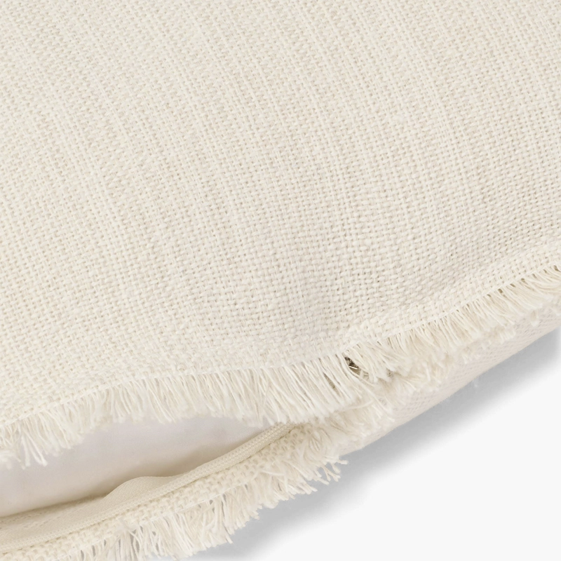 FUNDA COJIN GRISFU 45X45 CRUDO TEXTURA INTERIORS - 6