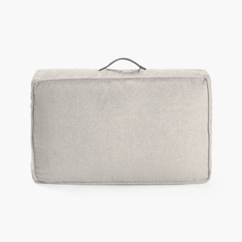 FUNDA COJIN TRICHI  60X40 GRIS TEXTURA INTERIORS - 1