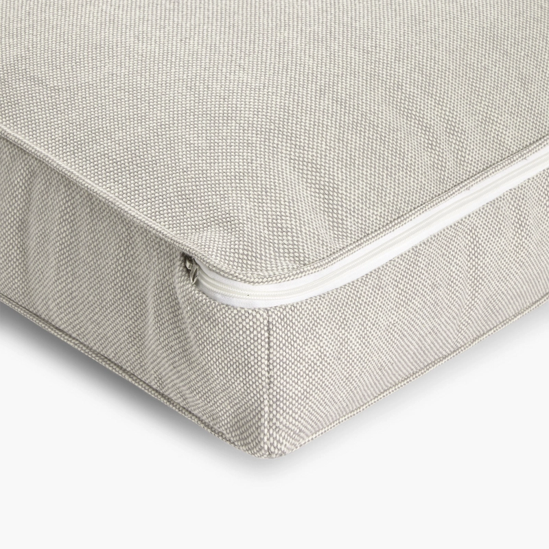 FUNDA COJIN TRICHI  60X40 GRIS TEXTURA INTERIORS - 3
