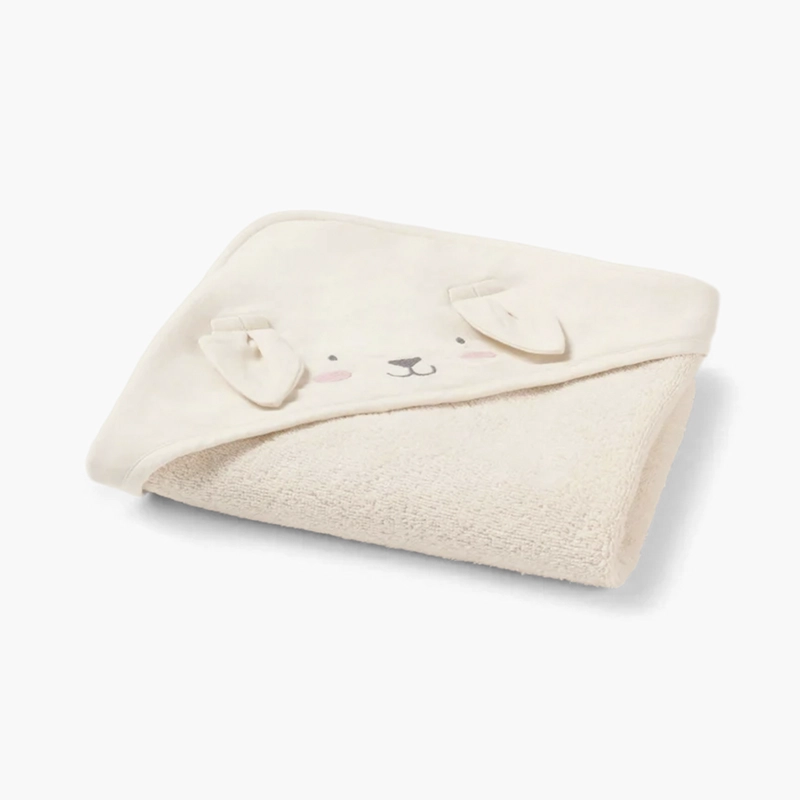 TOALLA INFANTIL CARU 80X80 CRUDO TEXTURA INTERIORS - 1