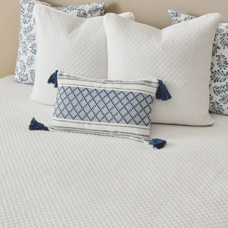 COLCHA CHERANCOB 180X260 BLANCO (CAMA 1,5 PLAZAS) TEXTURA - 6