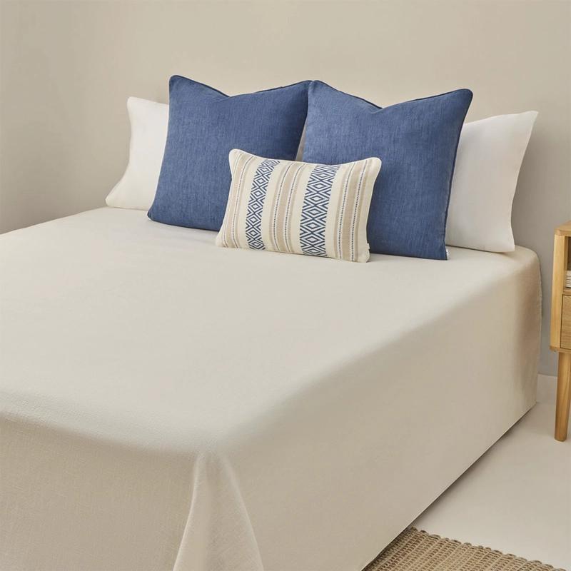 COLCHA SOLISO 180X280 CRUDO (CAMA 1,5 PLAZAS) TEXTURA - 2
