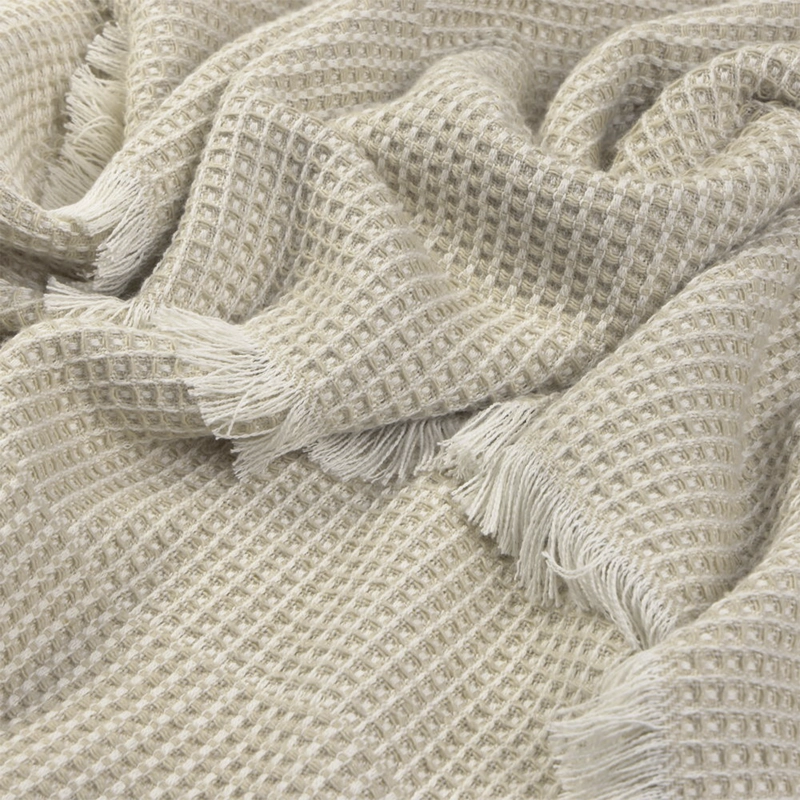 MANTA VIMA 130X170 BEIGE TEXTURA INTERIORS - 4