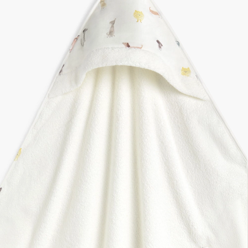 TOALLA INFANTIL AMIGUIS 80X80 BLANCO TEXTURA INTERIORS - 3