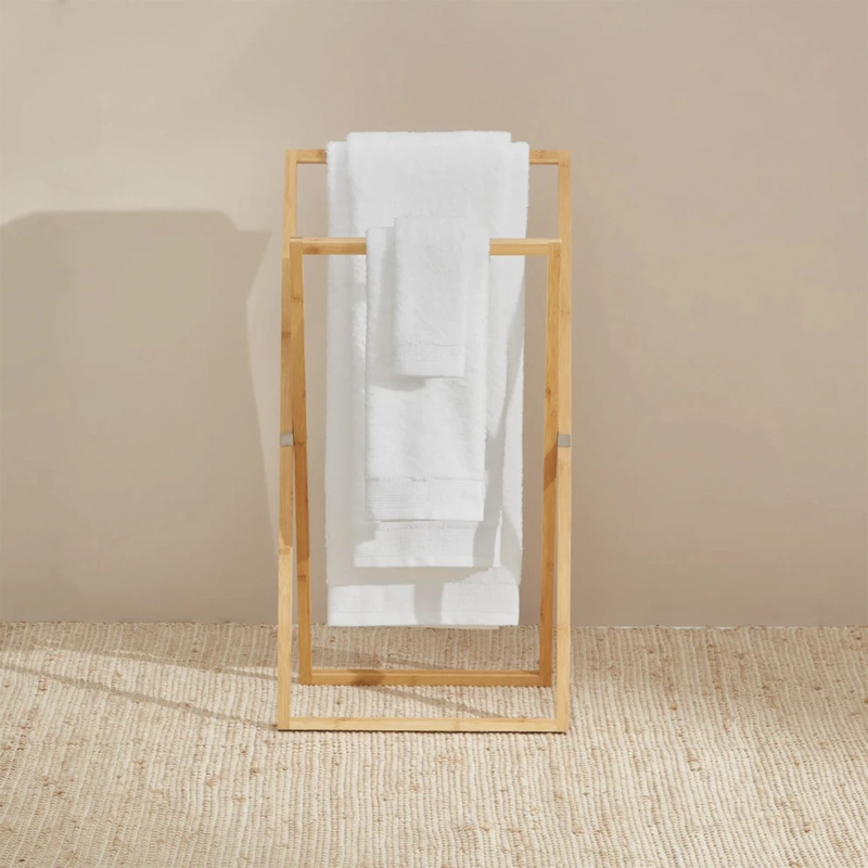 TOALLA NILO 70X140 BLANCO TEXTURA INTERIORS - 6