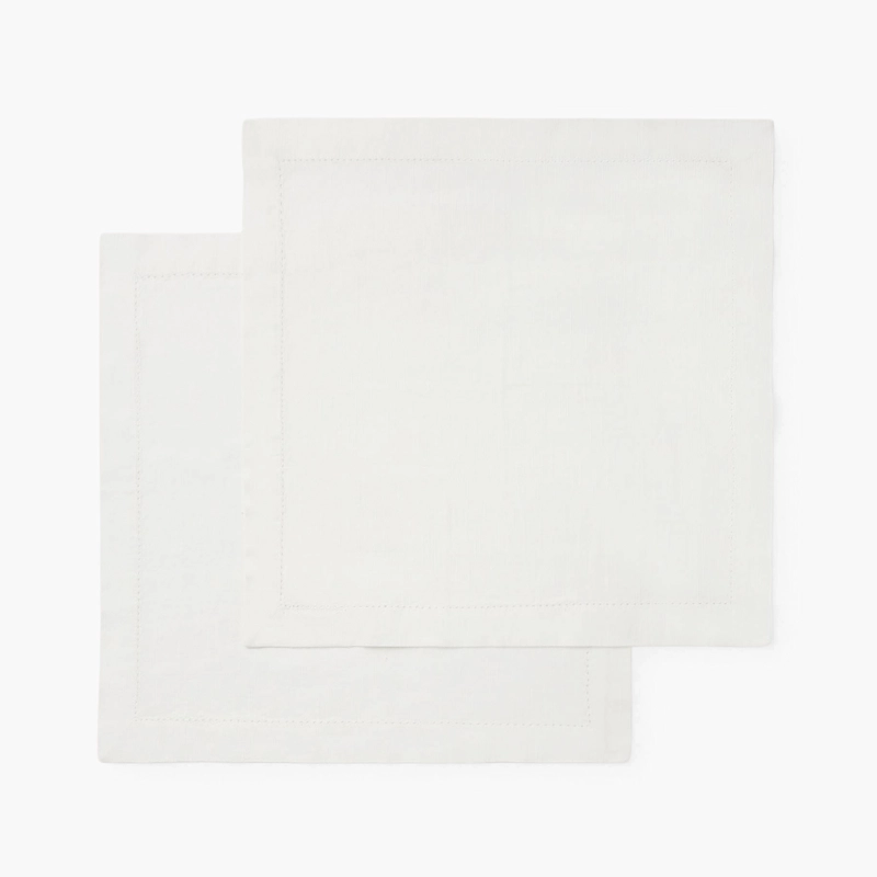 SERVILLETA CLARU 45X45 BLANCO TEXTURA INTERIORS - 1