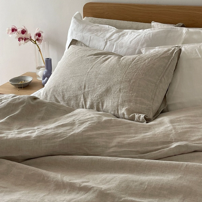 FUNDA PLUMON 220X240 BEIGE (CAMA 2 PLAZAS) TEXTURA - 2