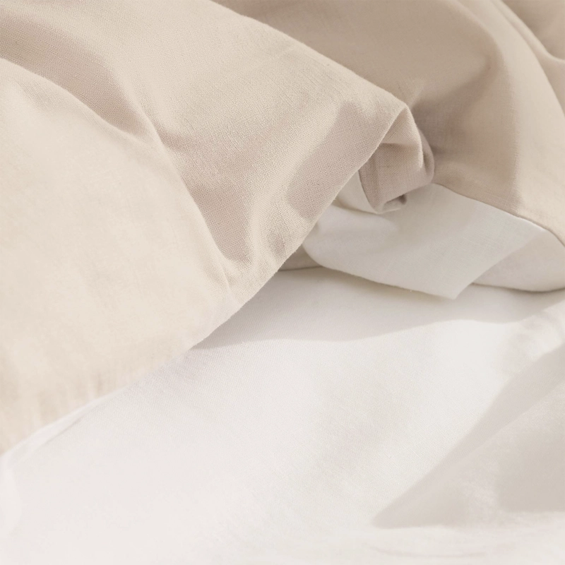 FUNDA PLUMON 220X240 BEIGE (CAMA 2 PLAZAS) TEXTURA - 4