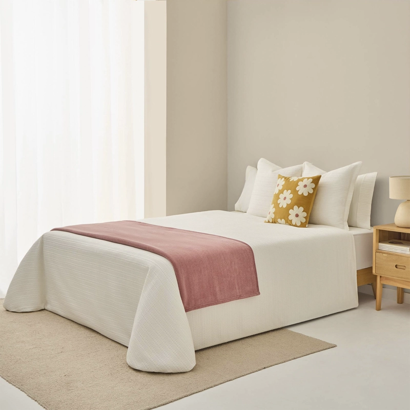 FUNDA PLUMON PANA 220X220 (CAMA 1,5 PLAZAS) TEXTURA - 2