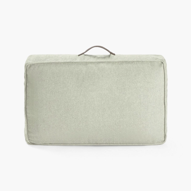 FUNDA COJIN TRICHI 60X40 VERDE TEXTURA INTERIORS - 1