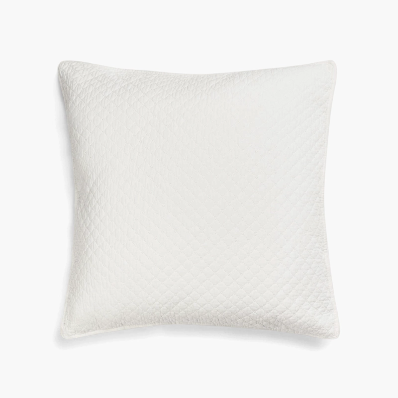 FUNDA COJIN CHERANCOB 55X55 BLANCO TEXTURA INTERIORS - 1