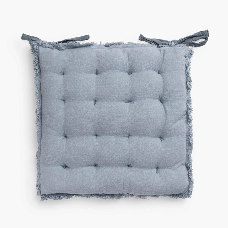 COJIN DE SILLA FLEPAD 40X43 AZUL TEXTURA INTERIORS - 2