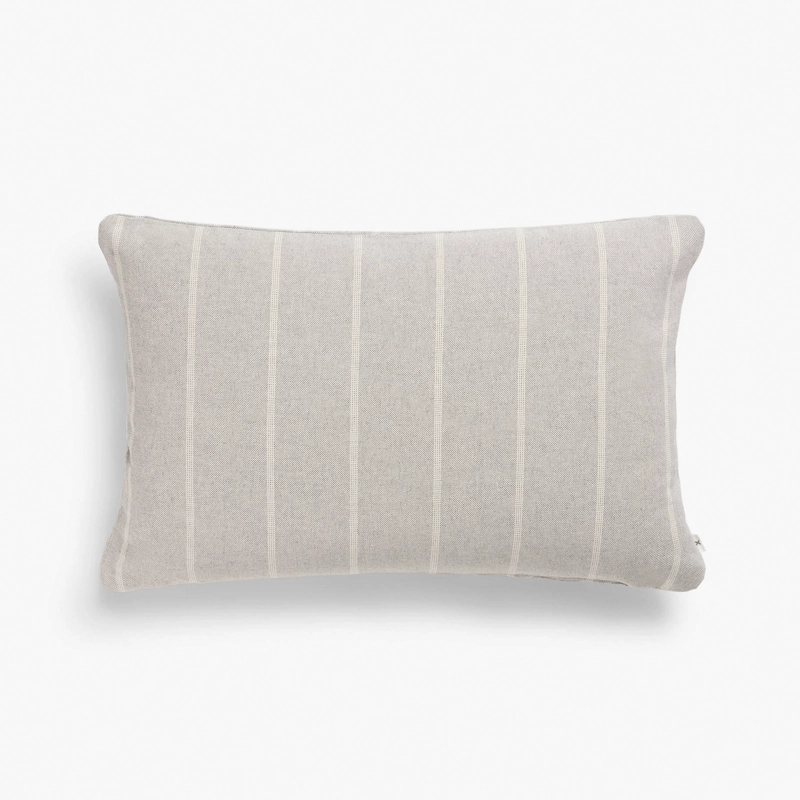 FUNDA COJIN BOLIVIA2 30X50 GRIS TEXTURA INTERIORS - 1